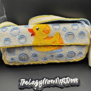 Viral India Duck Beaded Clutch